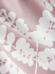 Pink Leaf 100% Cotton Nightie - Image 5 of 6