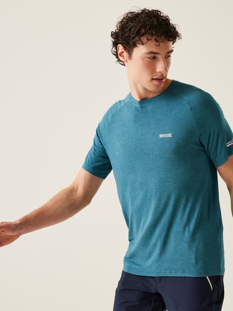 Regatta Blue Ambulo II Gym T-Shirt - Image 1 of 7