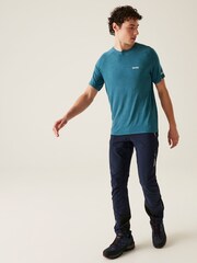 Regatta Blue Ambulo II Gym T-Shirt - Image 3 of 7
