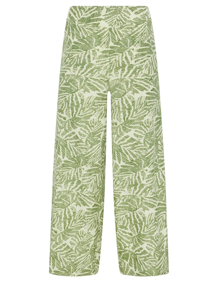 PixieGirl Petite Green Wide Leg Trousers - Image 5 of 5