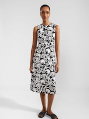 Hobbs Black Petite Marylise Dress - Image 3 of 6