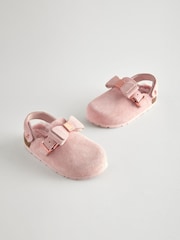 Baker by Ted Baker Girls  Bow Clog Mule Slippers - Image 1 of 7