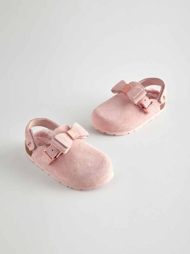 Baker by Ted Baker Girls  Bow Clog Mule Slippers - Image 1 of 7