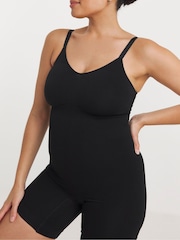 Simply Be Black Magisculpt Wear Your Own Bra Seamfree Control Thigh Shaper Body - Image 4 of 5