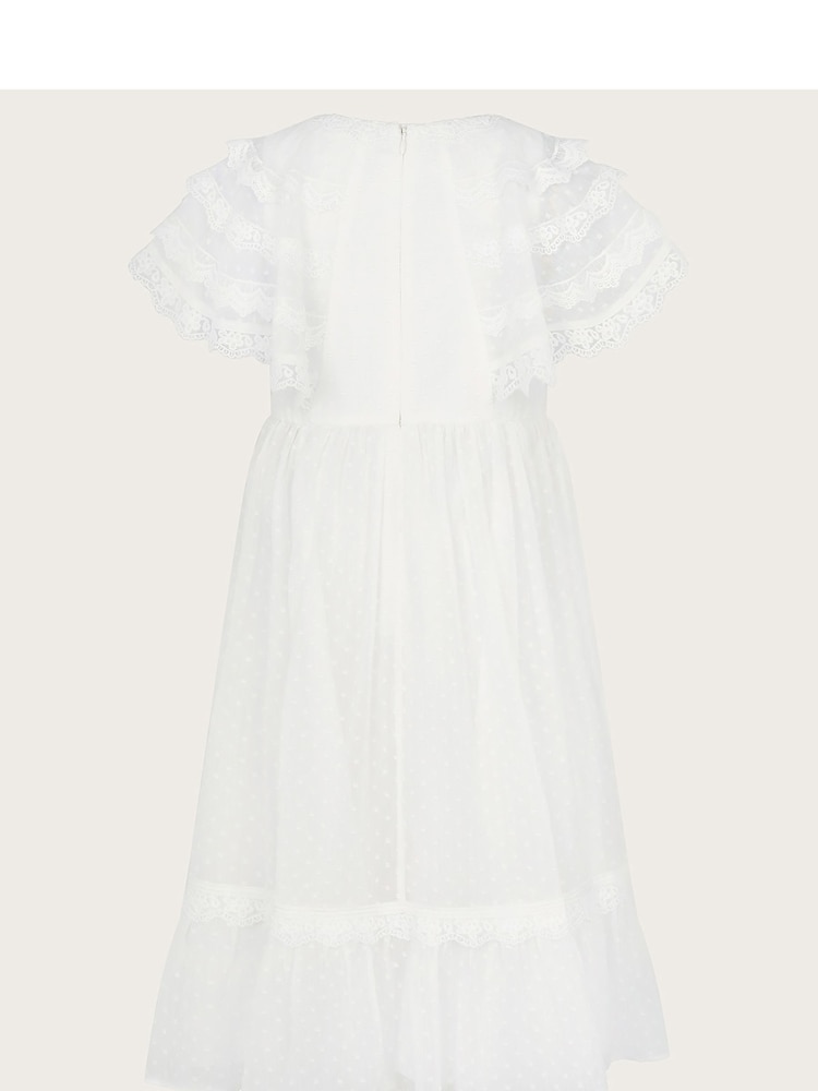 Monsoon White Lilibet Boho Dress - Image 2 of 3
