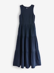 Nobody's Child Blue Plain Charlie Midaxi Dress - Image 5 of 5