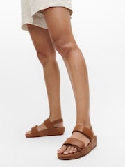 FitFlop Lulu Adjustable Leather Back Strap Sandals - Image 1 of 7
