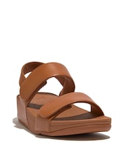 FitFlop Lulu Adjustable Leather Back Strap Sandals - Image 3 of 7