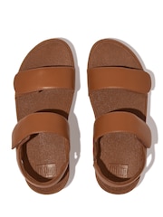 FitFlop Lulu Adjustable Leather Back Strap Sandals - Image 6 of 7