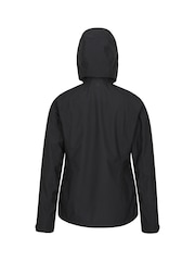 Mountain Warehouse Black Iona Womens Water Resistant Softshell Jacket - Image 4 of 4