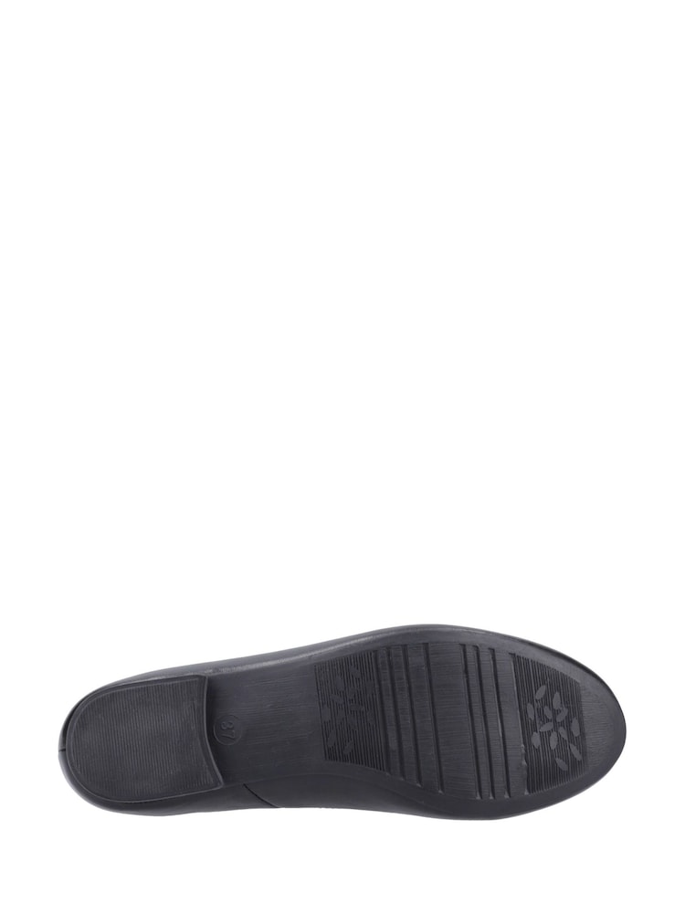 Hush Puppies Senior Evie Black Shoes - Image 4 of 4