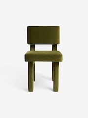 MADE.COM Set of 2 Pistachio Green Savea Dining Chairs in Velvet - Image 6 of 6