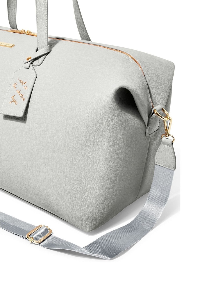 Katie Loxton Grey Weekend Holdall Bag - Image 2 of 4