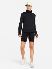 Nike Black Therma-FIT Swift Element Turtleneck Running Top - Image 8 of 11