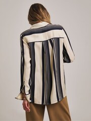 JD Williams Black Anthology Stripe Shirt - Image 2 of 4