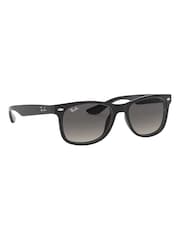 Ray-Ban Junior New Wayfarer Rj9052S Square Black Sunglasses - Image 1 of 9