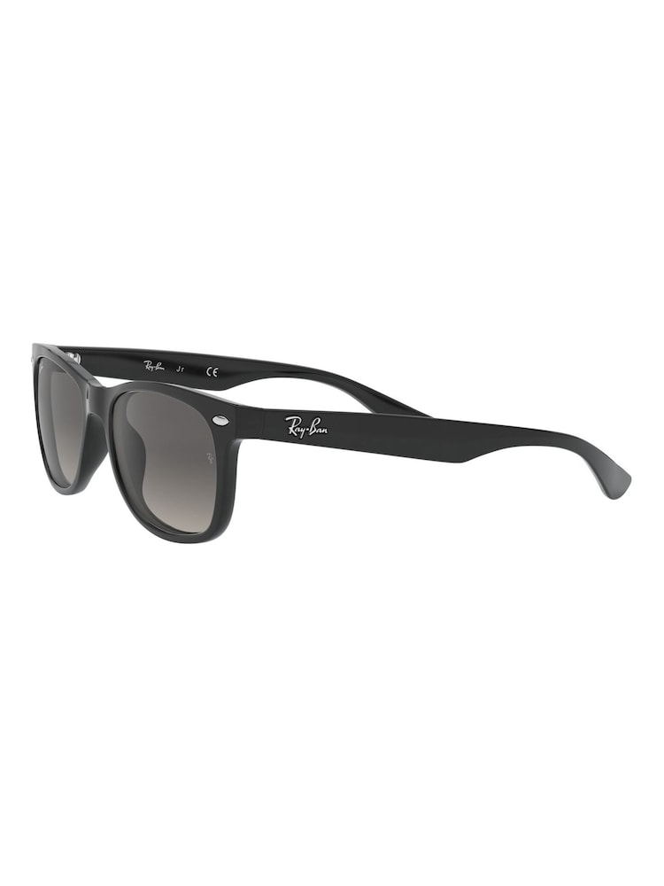 Ray-Ban Junior New Wayfarer Rj9052S Square Black Sunglasses - Image 9 of 9