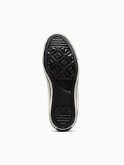 Converse Black Chuck Taylor TecTuff Leather Youth Trainers - Image 7 of 8