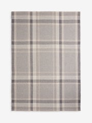 Grey Barton Check Rug - Image 5 of 5