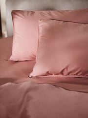MADE.COM Dusty Rose Cosy Washed Cotton Pillowcase Set of 2 - Image 2 of 4