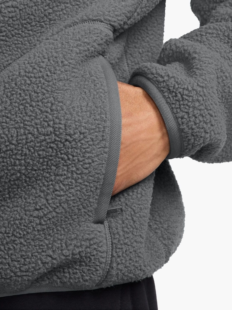 Nike Black Club Winterized Sherpa Fleece Jacket - Image 3 of 3