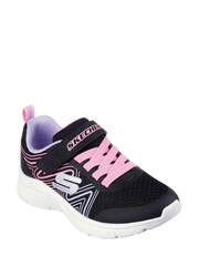 Skechers Black Microspec Plus Swirl Sweet Trainers - Image 3 of 5