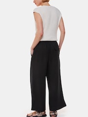 Whistles Black Pocket 100% Linen Trousers - Image 2 of 5