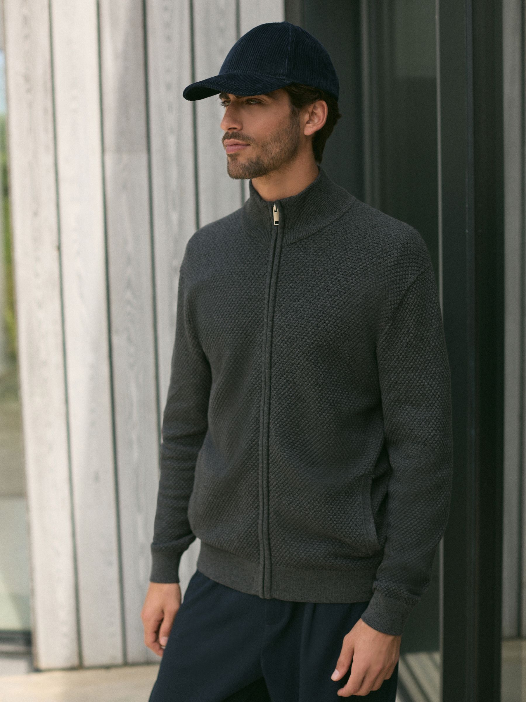 アウターその他 [MATINKIM]washed cotton jumper in charcoal MK2511JP005MCH_1.jpg