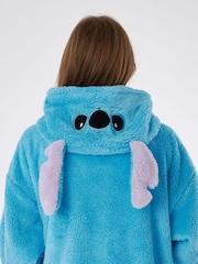 Vanilla Underground Blue Kids Character Fleece Blanket Hoodie - Image 5 of 5