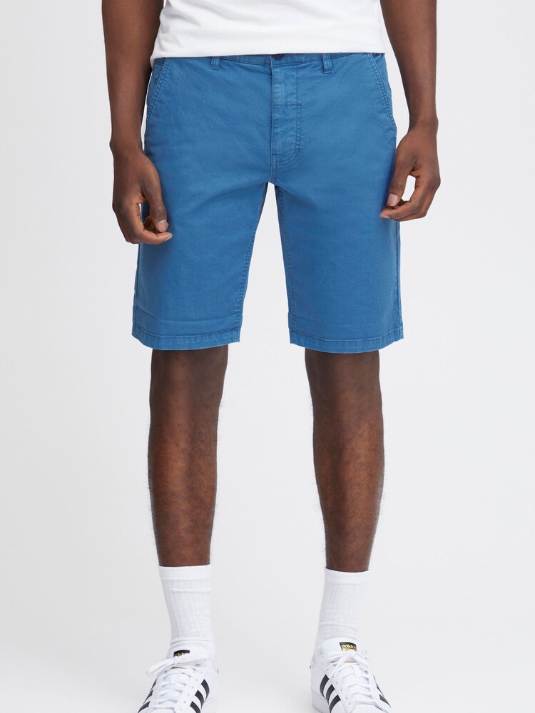 Blend Blue Camo Stretch Chino Shorts - Image 1 of 5 Blend Blue Camo Stretch Chino Shorts - Image 1 of 5