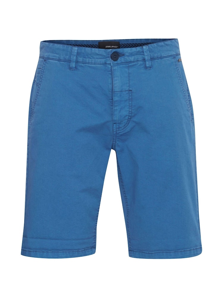 Blend Blue Camo Stretch Chino Shorts - Image 5 of 5 Blend Blue Camo Stretch Chino Shorts - Image 5 of 5
