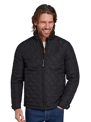 Raging Bull Lightweight Quilted Harrington Black Jacket - Image 1 of 7