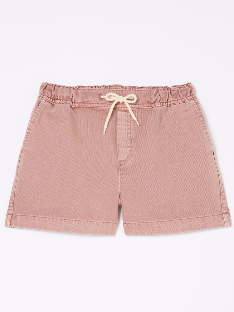 FatFace Ashby Pink Pull-On Denim Shorts - Image 4 of 4 FatFace Ashby Pink Pull-On Denim Shorts - Image 4 of 4