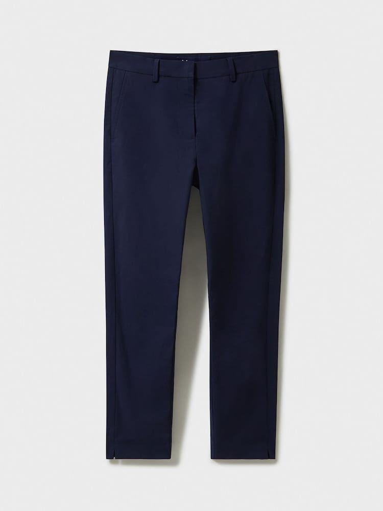 Crew Clothing Blue Smart Chino Trousers - Image 5 of 5