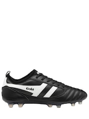 Gola Dark Black Juniors Ceptor MLD Pro Microfibre Lace-Up Football Boots - Image 1 of 1