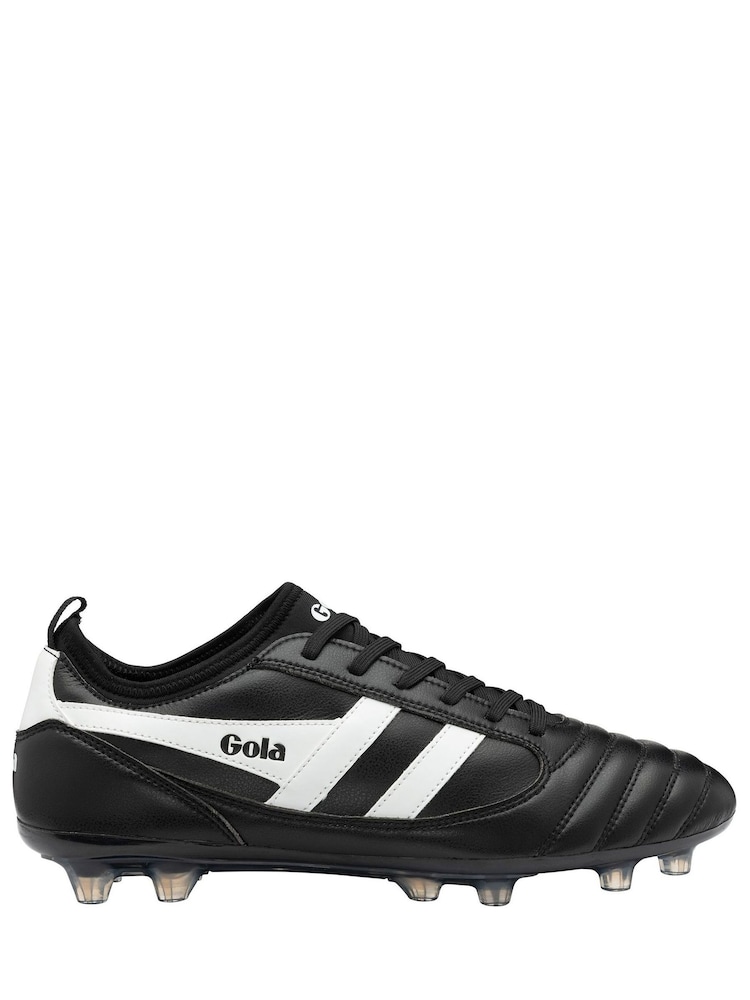 Gola Dark Black Juniors Ceptor MLD Pro Microfibre Lace-Up Football Boots - Image 1 of 1 Gola Dark Black Juniors Ceptor MLD Pro Microfibre Lace-Up Football Boots - Image 1 of 1