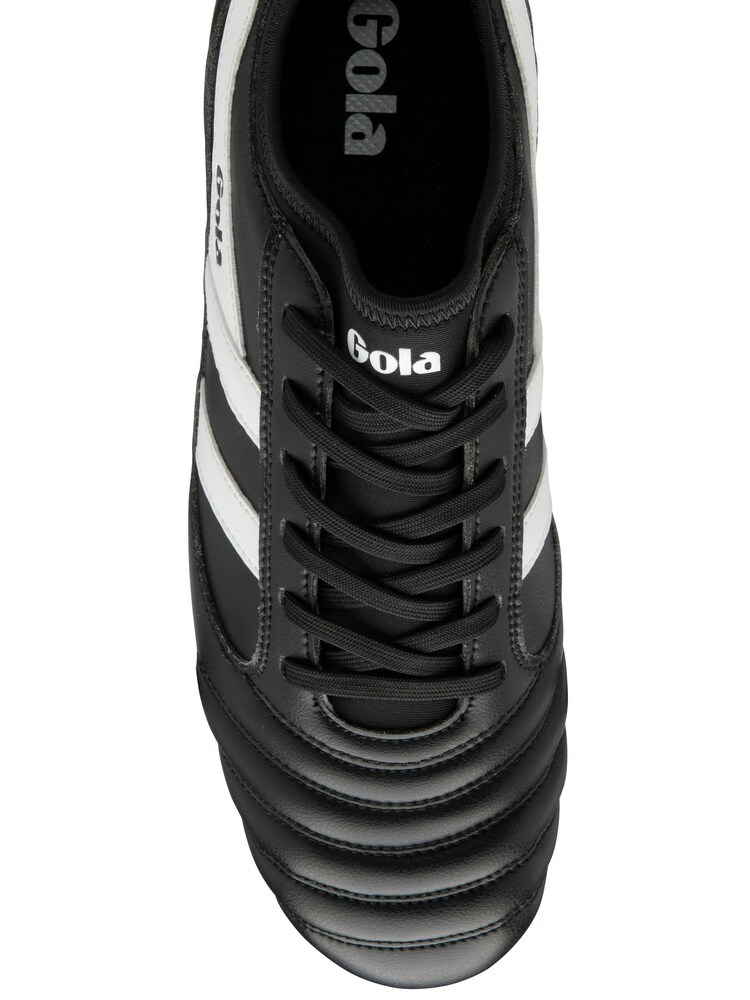 Gola Dark Black Juniors Ceptor MLD Pro Microfibre Lace-Up Football Boots - Image 4 of 5