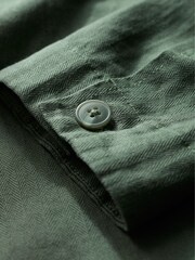 Seasalt Cornwall Green Mens Tollgate Linen/Cotton Blend Jacket - Image 9 of 9