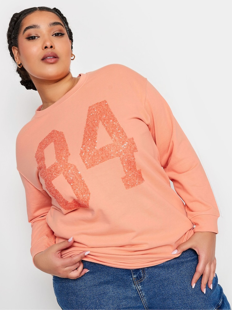 Sudadera embellecida Yours Curve - Imagen 1 de 5 Sudadera embellecida Yours Curve - Imagen 1 de 5
