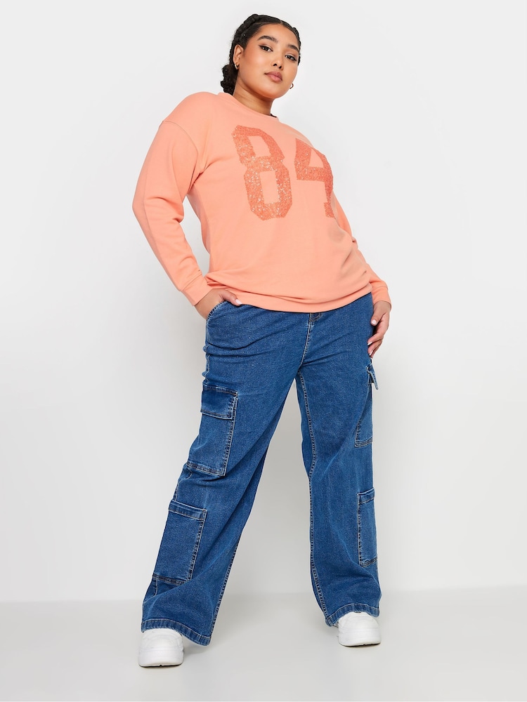 Sudadera embellecida Yours Curve - Imagen 2 de 5 Sudadera embellecida Yours Curve - Imagen 2 de 5