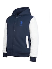 U.S. Polo Assn. Blue Boys Player 3 Bomber Jacket - Image 8 of 9