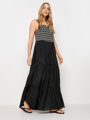 Long Tall Sally Embroidery Detail Tiered dolga obleka - Slika 3 iz 6