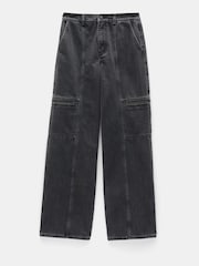 Hush Black Sara Cargo Jeans - Image 5 of 5