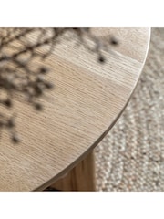 Gallery Home Natural Neston Round Coffee Table - Image 3 of 7
