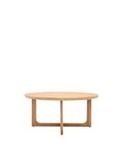 Gallery Home Natural Neston Round Coffee Table - Image 6 of 7