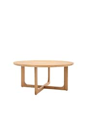 Gallery Home Natural Neston Round Coffee Table - Image 7 of 7