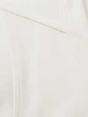 Reiss Ivory Elva Draped Layered Top - Image 6 of 6