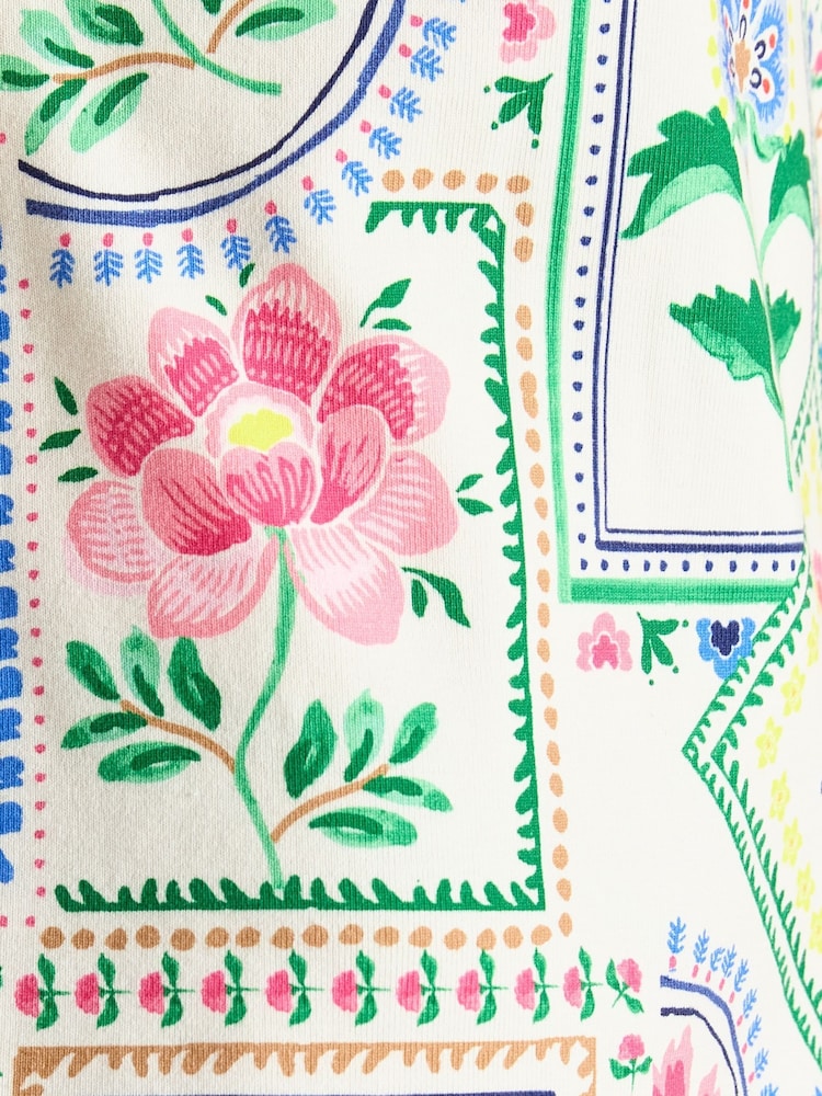 Cream Tile Print - Top estampado con cuello barco Harbour de Joules - Imagen 9 de 9 Cream Tile Print - Top estampado con cuello barco Harbour de Joules - Imagen 9 de 9