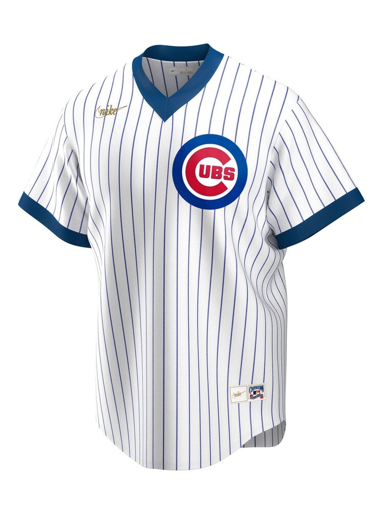 Nike White Official Replica Chicago Cubs Cooperstown 19-57-78 Jersey - Image 2 of 3