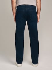 Ink Blue Straight Fit Straight Fit Essential Stretch Jeans - Image 3 of 7
